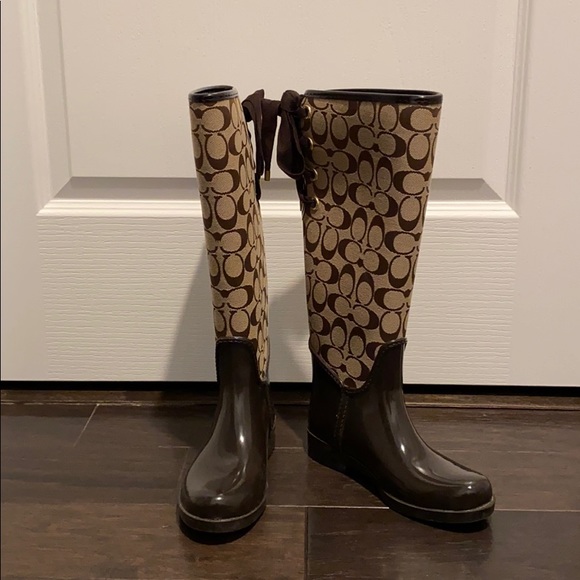 Coach Rain Boots